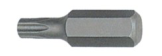 BTT23050   8mm系列30mm长中孔花型旋具头